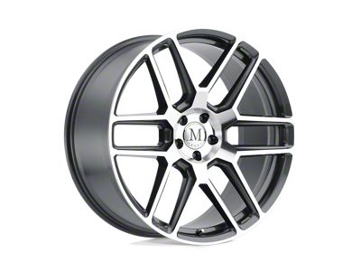 Mandrus Otto Gunmetal with Mirror Cut Face 4-Wheel Kit; 20x10; 50mm Offset