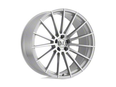 Mandrus Stirling Silver with Mirror Cut Face 4-Wheel Kit; 22x11.5; 32mm Offset