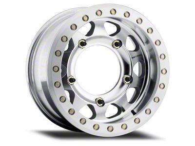 Method Race Wheels MR101 Buggy Beadlock Raw Machined 4-Wheel Kit; 17x8; -51mm Offset; 5x205mm Bolt Pattern; 160mm Hub Bore