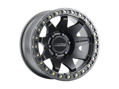 Method Race Wheels MR108 Matte Black 4-Wheel Kit; 17x9; -44mm Offset