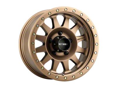 Method Race Wheels MR304 Double Standard Bronze 4-Wheel Kit; 15x8; -24mm Offset