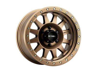 Method Race Wheels MR304 Double Standard Bronze 4-Wheel Kit; 18x9; -12mm Offset