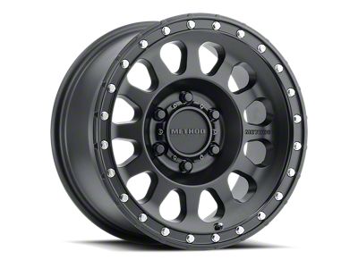 Method Race Wheels MR315 Matte Black 4-Wheel Kit; 17x8.5; 0mm Offset
