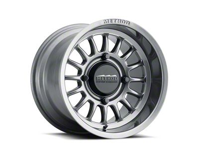 Method Race Wheels MR411 Bead Grip Gloss Titanium 4-Wheel Kit; 15x10; 25mm Offset; 4x156mm Bolt Pattern; 132mm Hub Bore