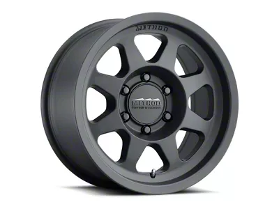 Method Race Wheels MR701 Bead Grip Matte Black 4-Wheel Kit; 17x7.5; 30mm Offset