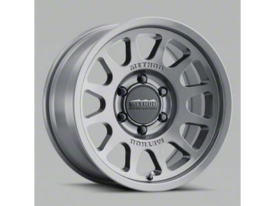 Method Race Wheels MR703 Bead Grip Gloss Titanium 4-Wheel Kit; 17x8.5; 0mm Offset