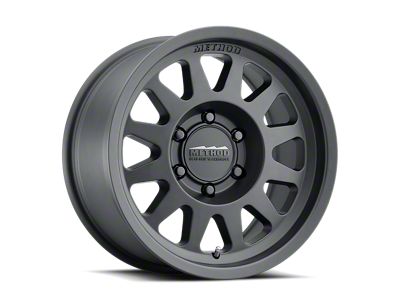 Method Race Wheels MR704 Bead Grip Matte Black 4-Wheel Kit; 16x8; 0mm Offset