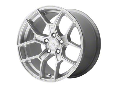 Motegi TM5 Hyper Silver 4-Wheel Kit; 17x8.5; 35mm Offset
