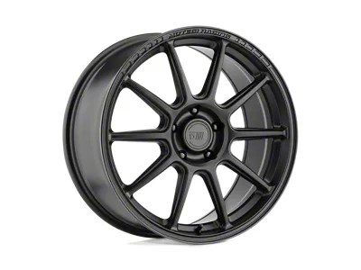 Motegi SS10 Satin Black 4-Wheel Kit; 18x8.5; 45mm Offset