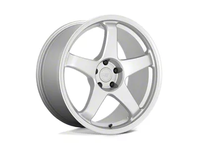 Motegi CS5 Hyper Silver 4-Wheel Kit; 18x8.5; 30mm Offset