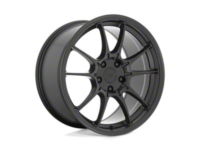 Motegi SS5 Satin Black 4-Wheel Kit; 18x8.5; 45mm Offset