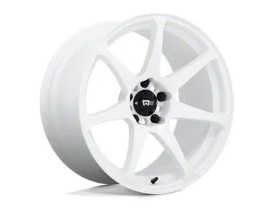 Motegi Battle White 4-Wheel Kit; 18x9.5; 30mm Offset
