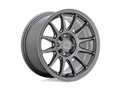 Motegi S12 Gloss Gunmetal 4-Wheel Kit; 16x8; 28mm Offset