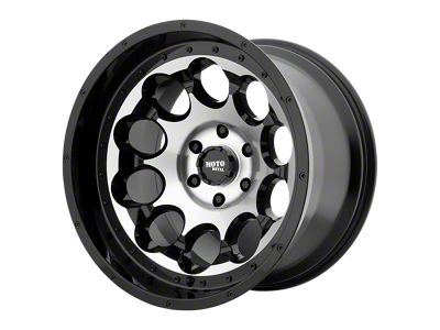 Moto Metal MO990 Rotary Gloss Black Machined 4-Wheel Kit; 20x9; 0mm Offset