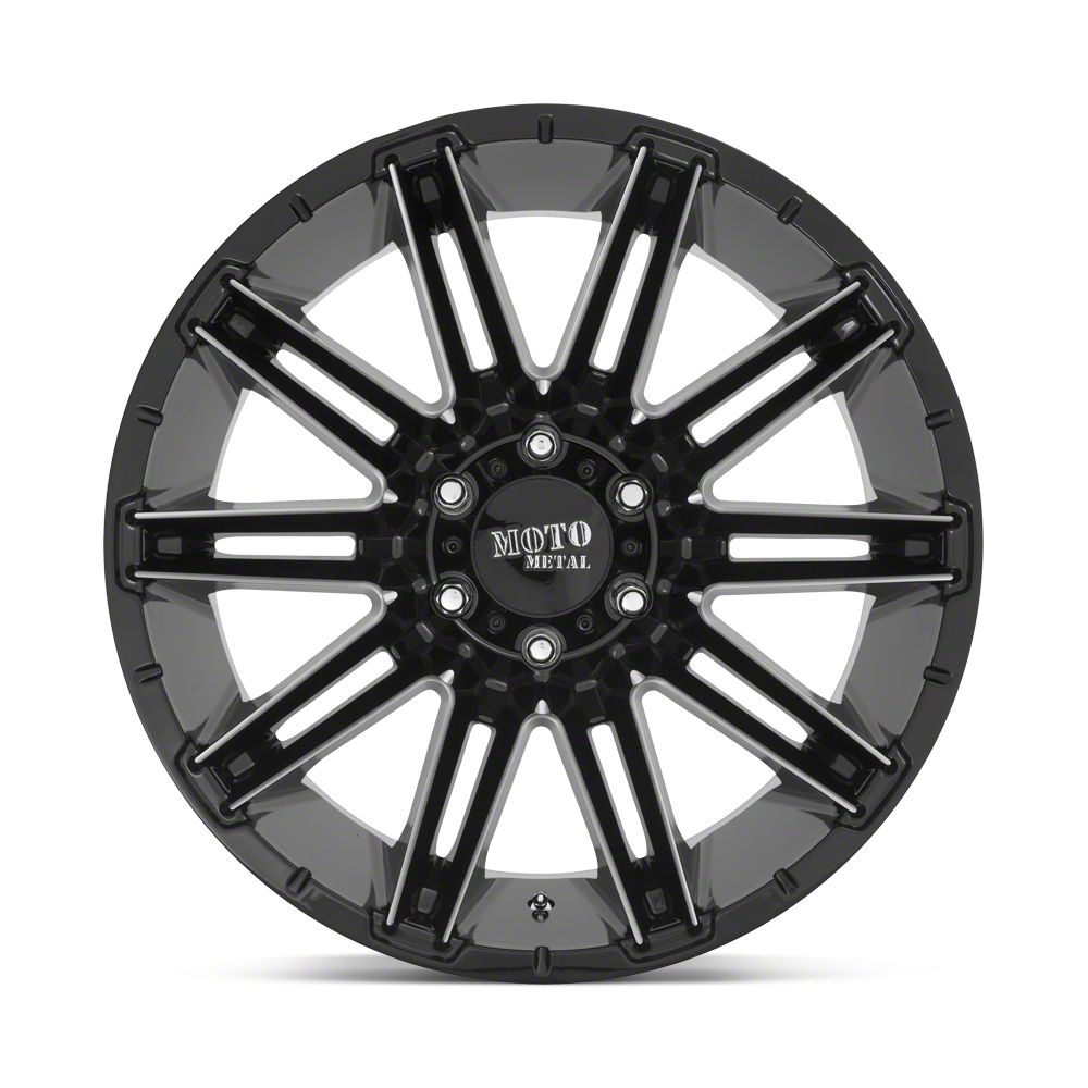 AT2020＋MOTU M2＋M50x S3 Moto Metal Throtl Kraken Gloss Black Milled 4-Wheel Kit; 20x9; 0mm