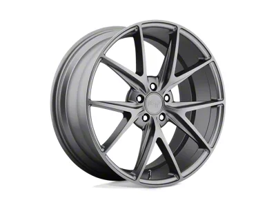 Niche Misano Matte Gunmetal 4-Wheel Kit; 20x10.5; 35mm Offset; 5x120mm Bolt Pattern; 72.56mm Hub Bore