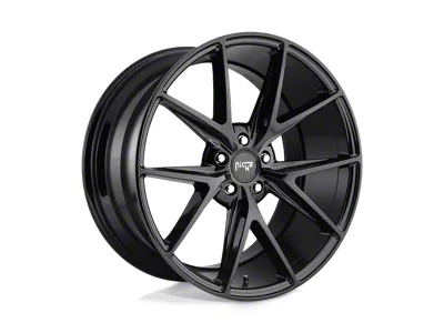 Niche Misano Gloss Black 4-Wheel Kit; 20x9; 35mm Offset