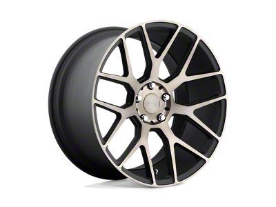 Niche Intake Matte Black with Machined Ring 4-Wheel Kit; 19x8.5; 35mm Offset