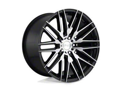 Niche Anzio Gloss Black Brushed 4-Wheel Kit; 20x10.5; 45mm Offset