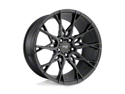 Niche Staccato Matte Black 4-Wheel Kit; 19x8.5; 35mm Offset