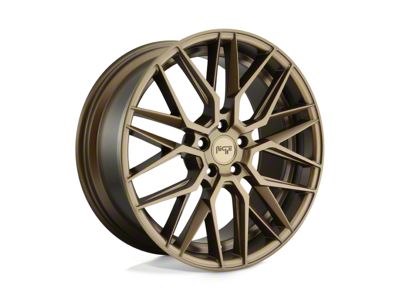 Niche Gamma Matte Bronze 4-Wheel Kit; 19x8.5; 40mm Offset; 5x108mm Bolt Pattern; 72.56mm Hub Bore