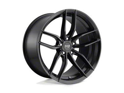 Niche Vosso Matte Black 4-Wheel Kit; 20x10; 40mm Offset