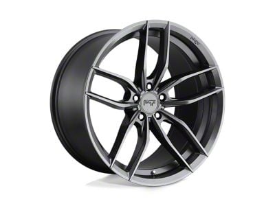 Niche Vosso Matte Anthracite 4-Wheel Kit; 20x11; 50mm Offset; 5x112mm Bolt Pattern; 66.56mm Hub Bore