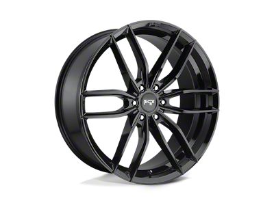 Niche Vosso Gloss Black 4-Wheel Kit; 20x9; 20mm Offset