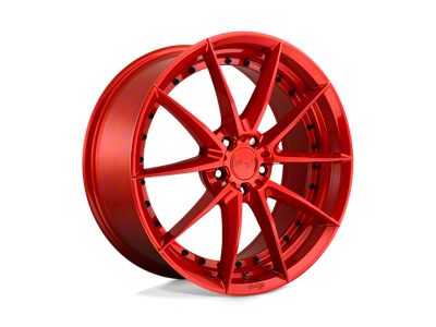 Niche Sector Candy Red 4-Wheel Kit; 20x10.5; 40mm Offset