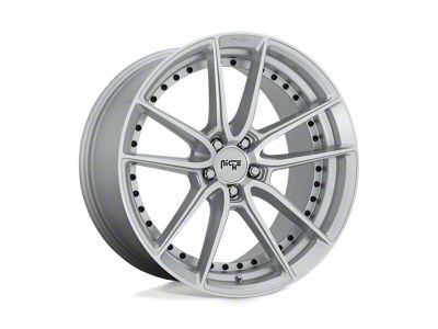 Niche DFS Gloss Silver Machined 4-Wheel Kit; 20x10.5; 40mm Offset