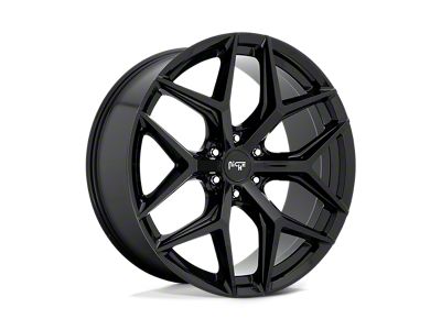 Niche Vice SUV Gloss Black 4-Wheel Kit; 20x9; 30mm Offset