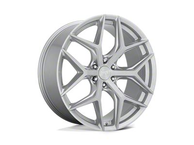 Niche Vice SUV Gloss Silver Brushed 4-Wheel Kit; 24x10; 30mm Offset