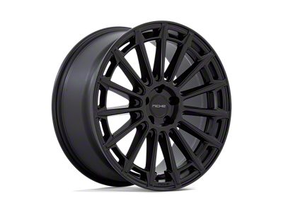 Niche Amalfi Matte Black 4-Wheel Kit; 20x9; 38mm Offset