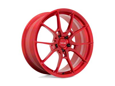 Niche Kanan Brushed Candy Red 4-Wheel Kit; 20x11; 26mm Offset