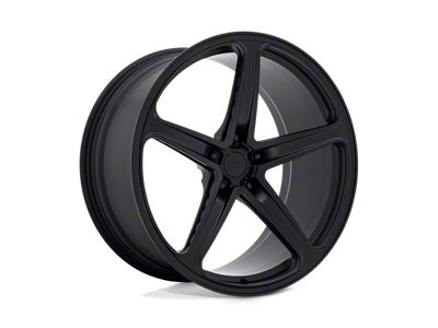 Ohm AMP Matte Black 4-Wheel Kit; 22x10.5; 30mm Offset