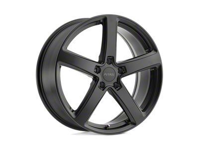 Petrol P2A Matte Black 4-Wheel Kit; 18x8; 40mm Offset