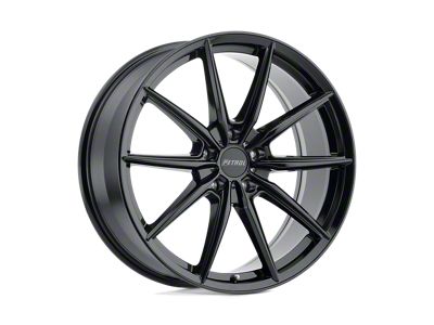 Petrol P4B Gloss Black 4-Wheel Kit; 19x8; 40mm Offset