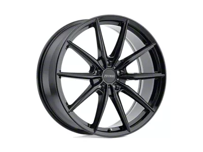 Petrol P4B Gloss Black 4-Wheel Kit; 20x8.5; 40mm Offset