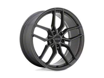 Petrol P5C Gloss Gunmetal 4-Wheel Kit; 20x8.5; 35mm Offset