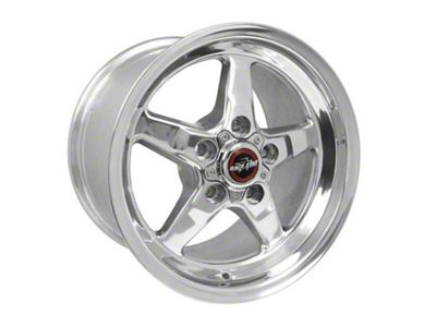 Race Star 92 Drag Star Polished 4-Wheel Kit; 15x10; 44mm Offset