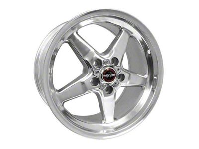 Race Star 92 Drag Star Polished 4-Wheel Kit; 17x10.5; 32mm Offset