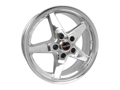 Race Star 92 Drag Star Polished 4-Wheel Kit; 17x7; 6.40mm Offset