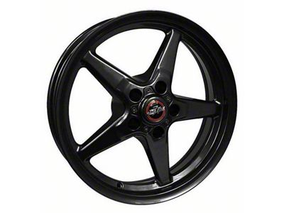 Race Star 92 Drag Star Bracket Racer Gloss Black 4-Wheel Kit; 17x9.5; 22.5mm Offset