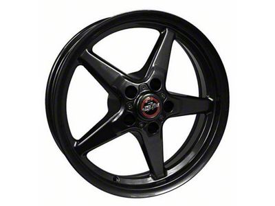 Race Star 92 Drag Star Bracket Racer Gloss Black 4-Wheel Kit; 18x5; -20mm Offset