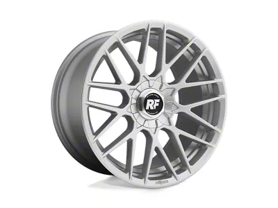 Rotiform RSE Gloss Silver 4-Wheel Kit; 20x10; 40mm Offset