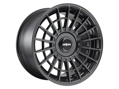 Rotiform LAS-R Matte Black 4-Wheel Kit; 19x10; 35mm Offset; 5x100/5x112mm Bolt Pattern; 66.56mm Hub Bore