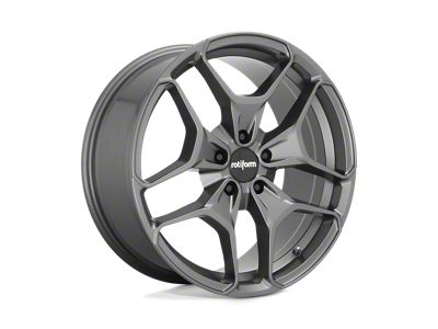 Rotiform HUR Anthracite 4-Wheel Kit; 19x8.5; 45mm Offset