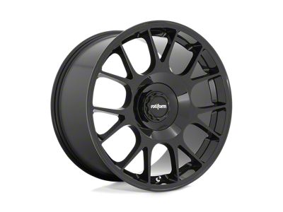 Rotiform TUF-R Gloss Black 4-Wheel Kit; 20x10.5; 40mm Offset