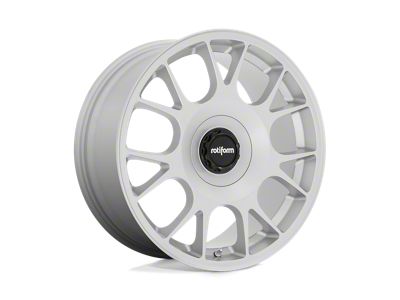 Rotiform TUF-R Gloss Silver 4-Wheel Kit; 20x10.5; 40mm Offset; 5x108/5x120mm Bolt Pattern; 72.56mm Hub Bore