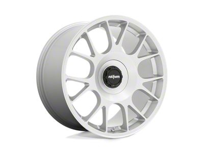 Rotiform TUF-R Silver 4-Wheel Kit; 20x10.5; 45mm Offset; 5x112/5x114.3mm Bolt Pattern; 72.56mm Hub Bore